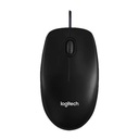 Mouse Logitech M100 USB diestro y zurdo Color Negro