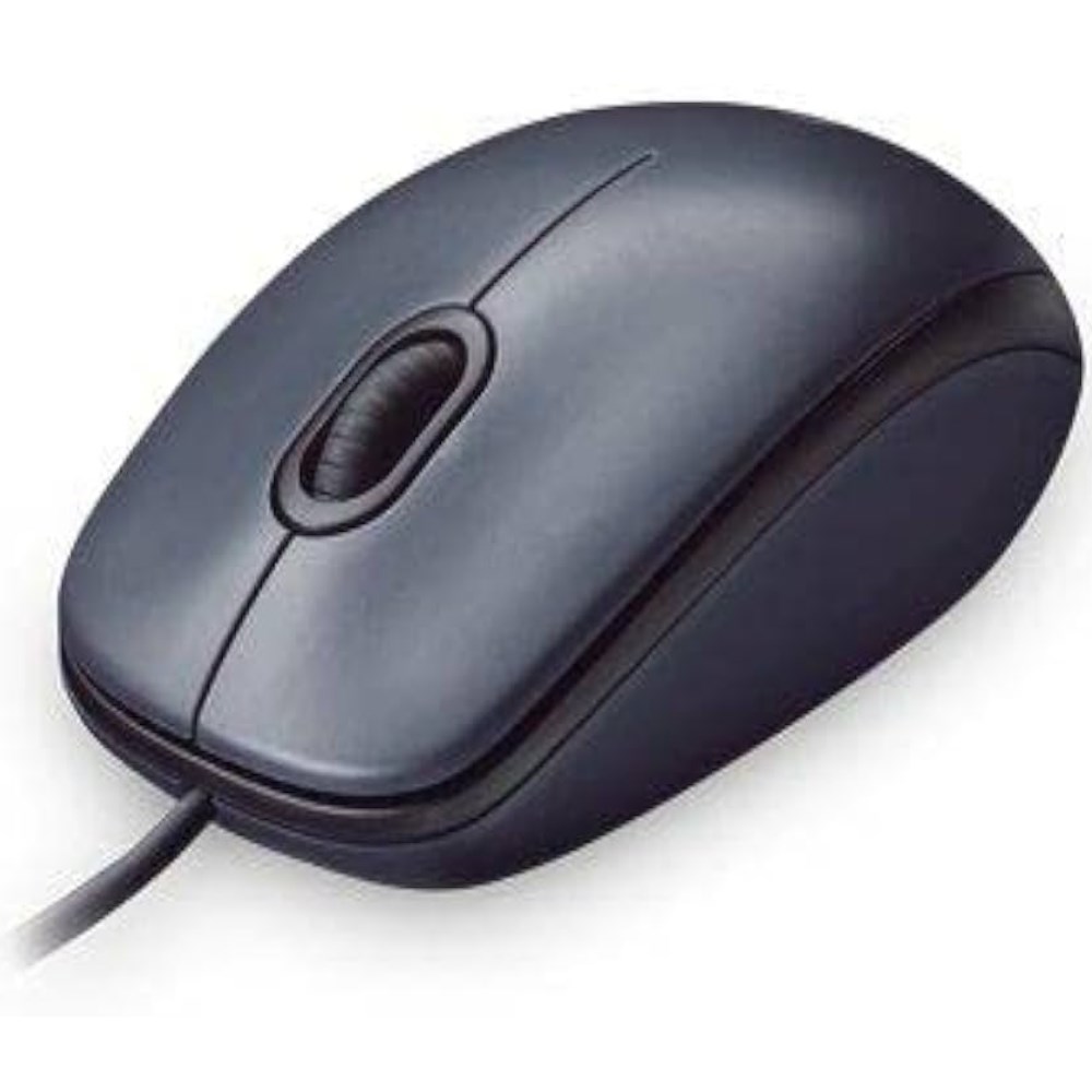 Mouse Logitech M90 diestro y zurdo 1000dpi Color Gris