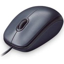 Mouse Logitech M90 diestro y zurdo 1000dpi Color Gris