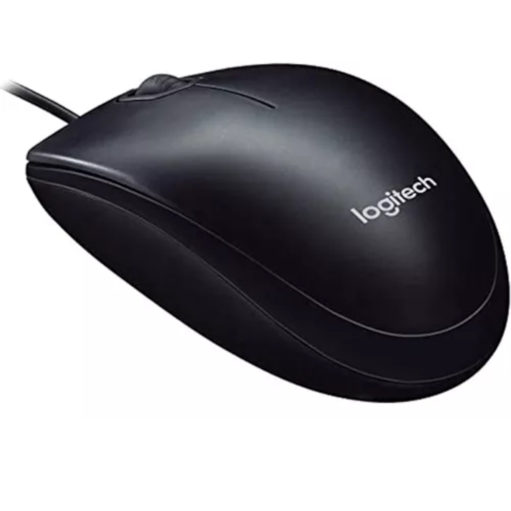Mouse Logitech M90 diestro y zurdo 1000dpi Color Gris