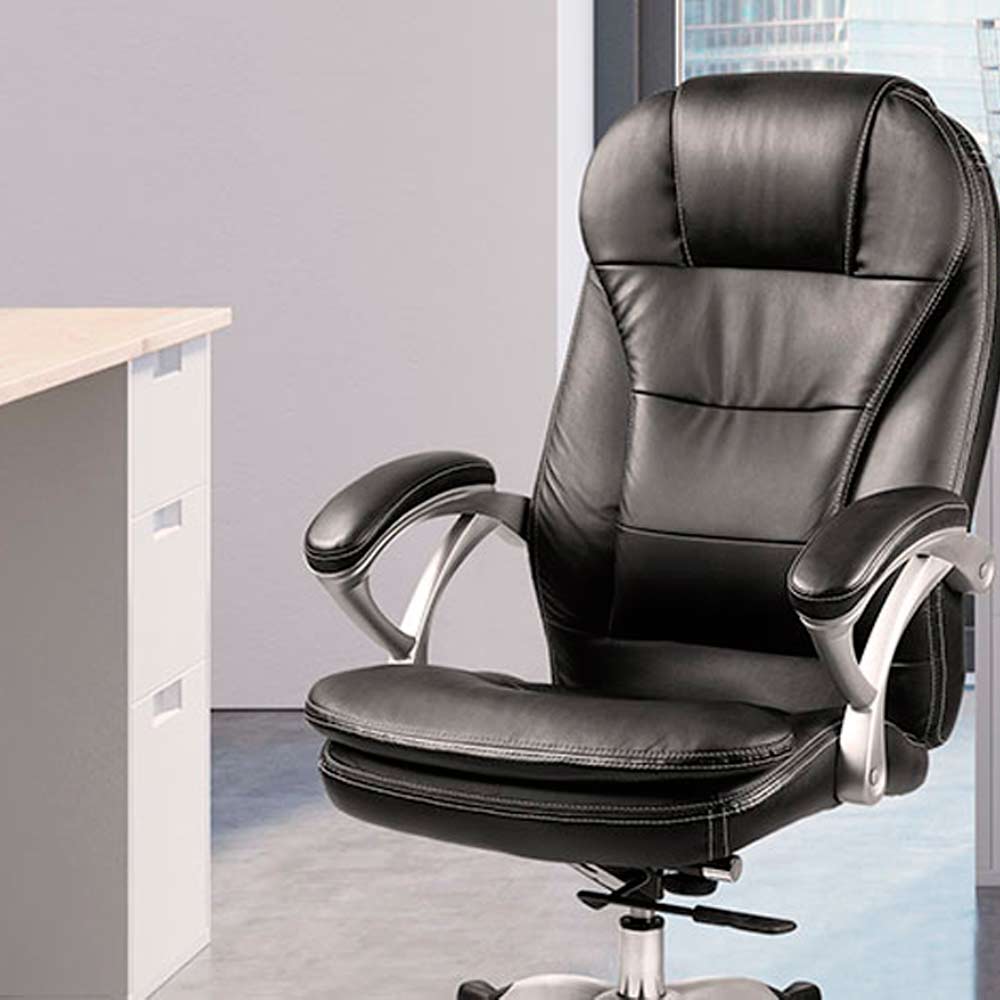 Silla Ejecutiva Xtech Cuero Apoyabrazos 
