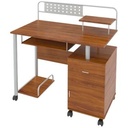 Escritorio Multinivel Con Gabinete De 2 Gavetas, Xtech