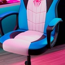 Silla Gaming Xtech Edición Ghost Spider Color Blanca XTF-MC100SG