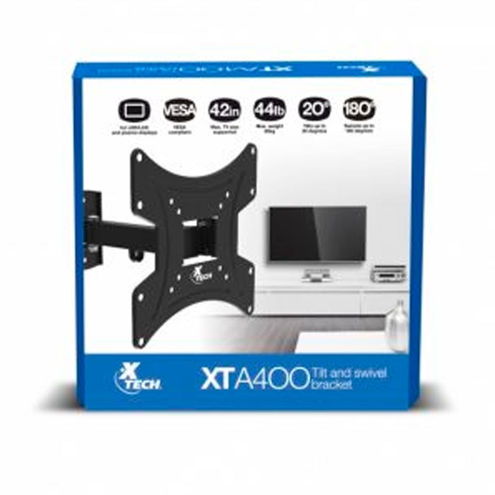 Soporte para TV Xtech 23-42" Inclinación / giratorio