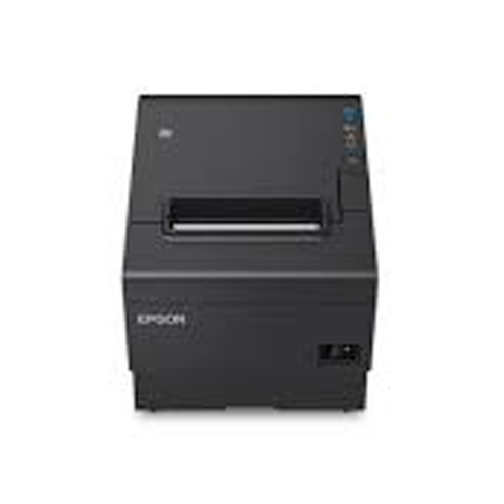 TM-T88VII - Impresora de recibos - línea térmica - Rollo (7,95 cm) - 180 ppp - hasta 500 mm/segundo - USB, LAN - cortador - negro