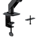 Kit de montaje de escritorio para monitor Klip Xtreme, Soporte para 17-27"