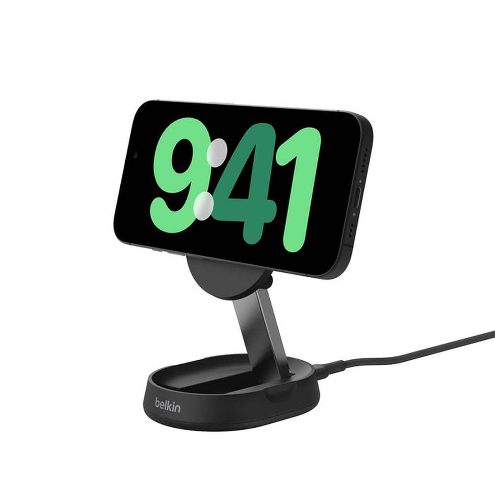 Cargador portátil Belkin Qi2 15 Watt Para Universal Color Negro