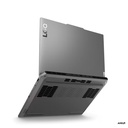 Laptop Lenovo LOQ 15.6" NoteBook AMD Ryzen 5 7235HS ram 16 GB SSD 512 GB NVIDIA GeForce RTX 3050, Windows 11 Home Gris + Mouse