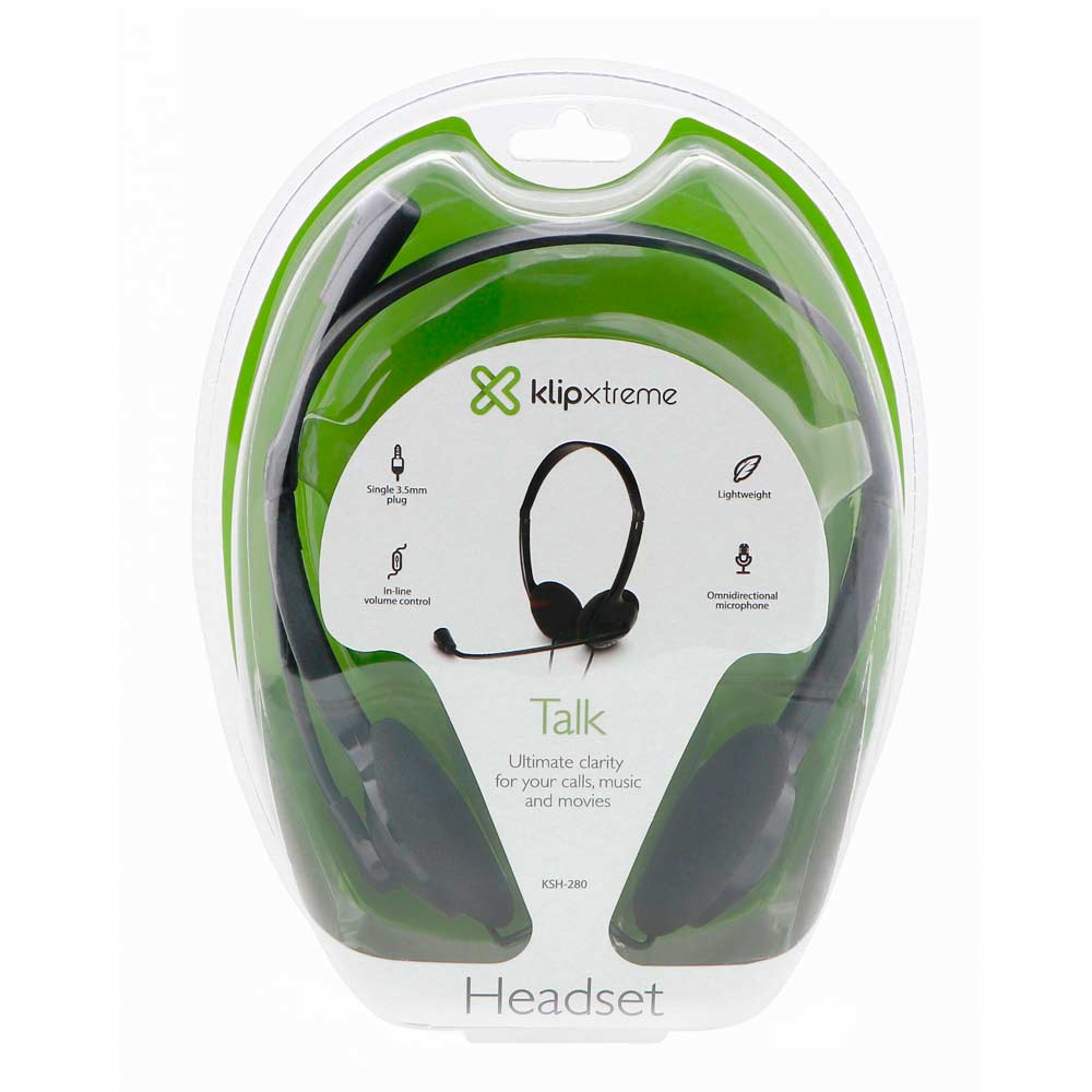 Auriculares Klip Xtreme Over the ear cableados