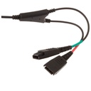 Adaptador para auriculares Jabra LINK 265  USB (M) a Desconexión rápida