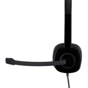 Auriculares Logitech Stereo H151en oreja, cableado