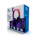 Audífonos XTECH XTH-650 Inalámbricos con Micrófono Morado