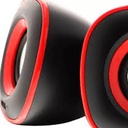 Parlantes estereo multimedia 2.0 Xtech XTS-115RD