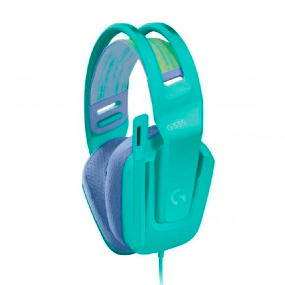 Audifonos Logitech - G335 mint - Wireless system - Para Game console - Wired - 189x180x79mm 20Hz