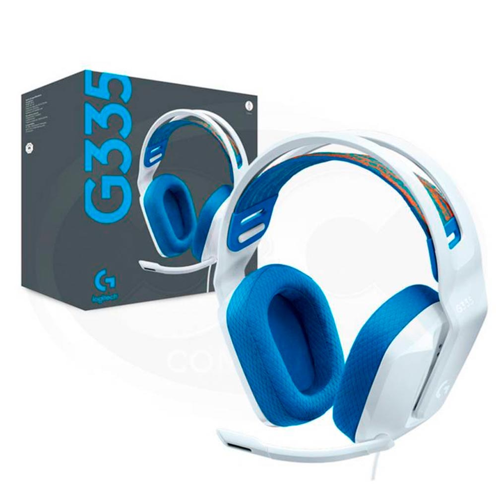 Auriculares G335 white