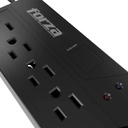 Automatic voltage regulator Forza - AC 115 V - 4 Tomas de Corriente - 1000 VA - NEMA 2-USB 500W