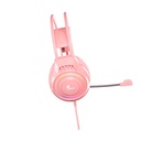 Auriculares Xtech Cableado - XTH-564 - Para Computer / Para Game console - 3.5mm+USB Pink