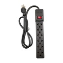 Regleta Forza - Power strip - 6 Tomas de Corriente - Univ NEMA 10ft Cable