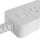 Regleta Inteligente Nexxt Conexión Wi-Fi - 4 toma corriente, 4 puertos USB de carga