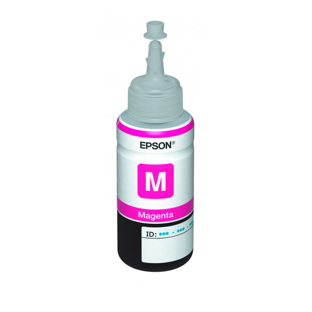 Tinta Epson Magenta (T664 ) de 70ml L110 / L120/ L121/L200 / L210 / L220 / L300/L310 /L350 / L355 / L365 / L375 / L380 / L395 / L396 / L455 / L475 / L495 / L555 / L565 / L575 / L1300