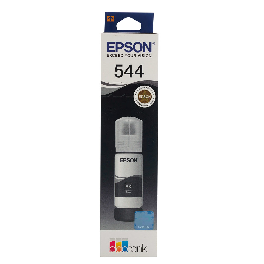Tinta Epson Negra (544) de 65ml L1110 L1210 L1250 L3110 L3150 L3160 L3210 L3250 L3251 L3260 L3560 L5190 L5290 L5590