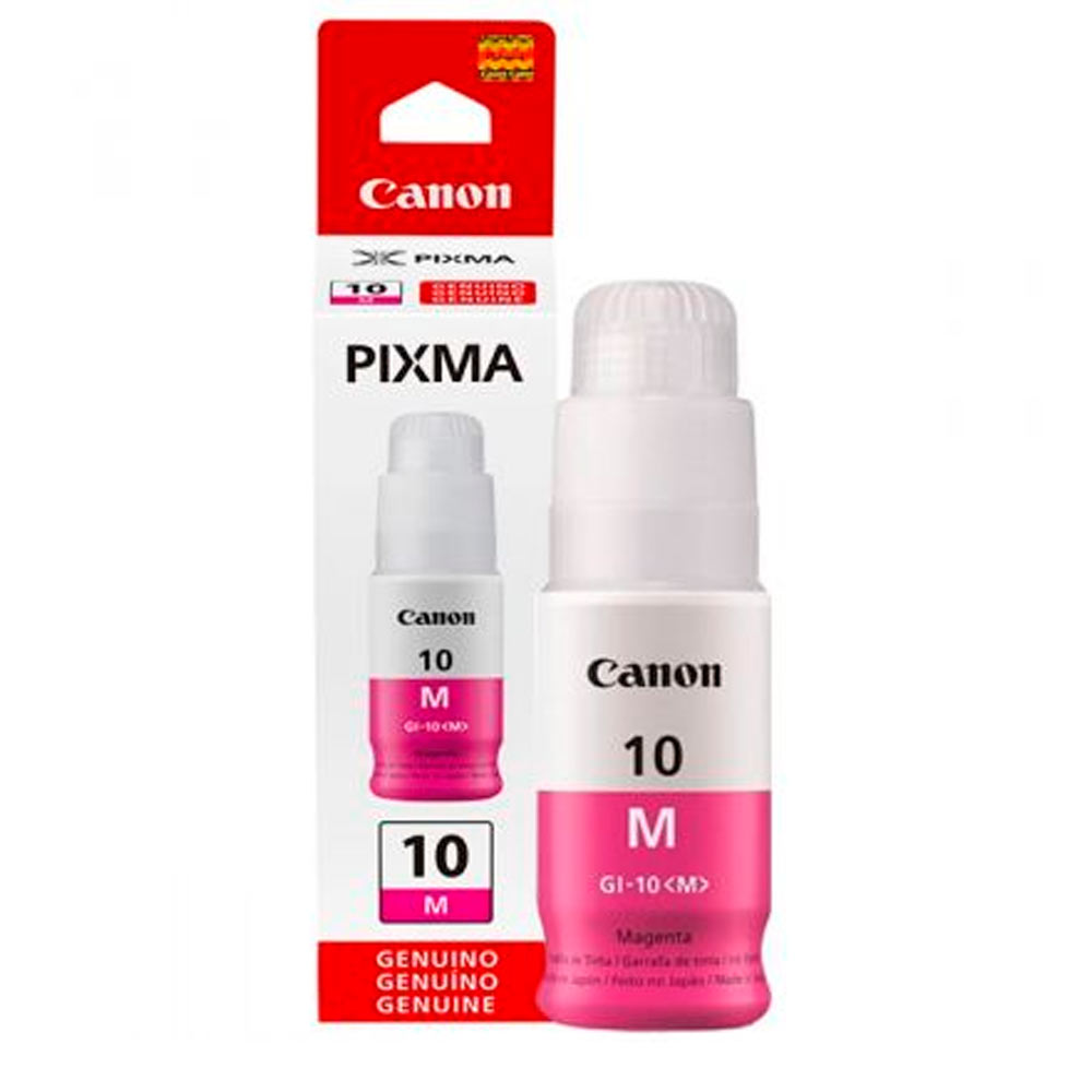 Tinta Canon Magenta GI-10 de 70ml para  G5010, G5011, G6010, G6011