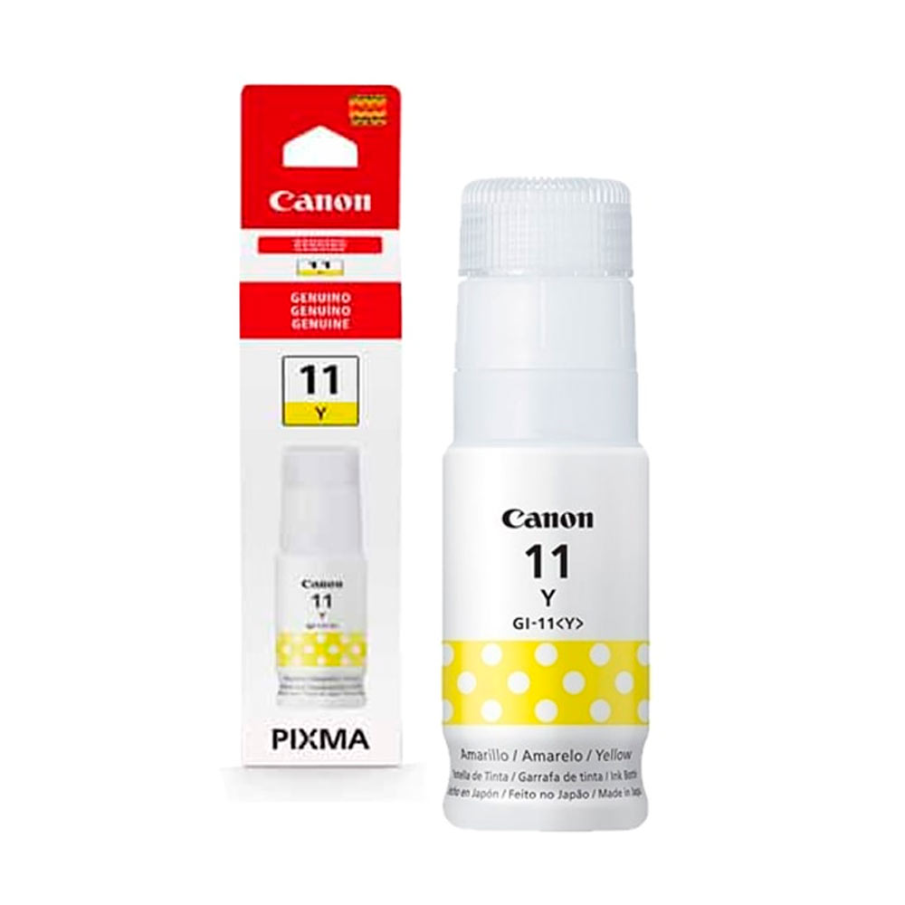 Tinta Canon GI-11 amarillo 70ml para G2160, G2170, G3160, G4170