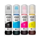 Tinta Epson Negro,Cyan, Magenta, Amarillo CUATRO(544) L1110 L1210 L1250 L3110 L3150 L3160 L3210 L3250 L3251 L3260 L3560 L5190 L5290 L5590