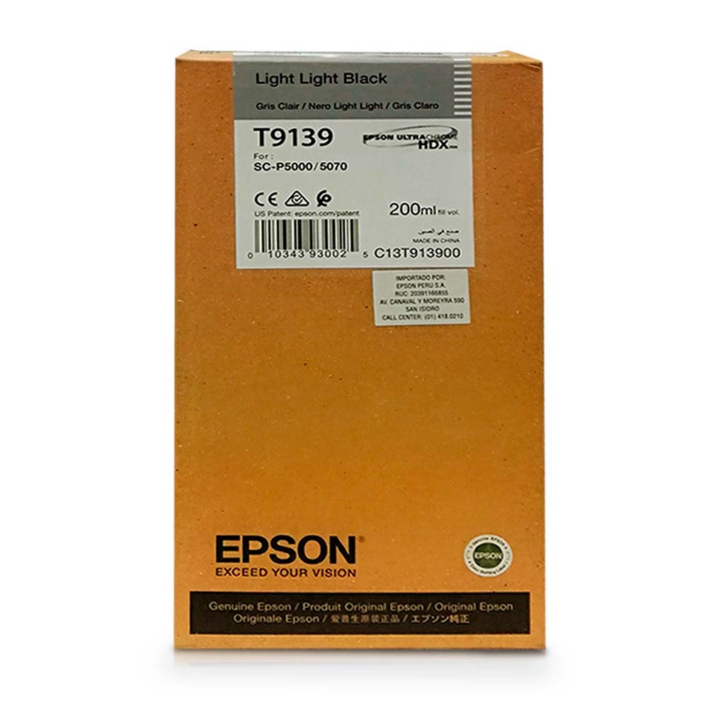 Tinta Epson Magenta T913 200 ml 