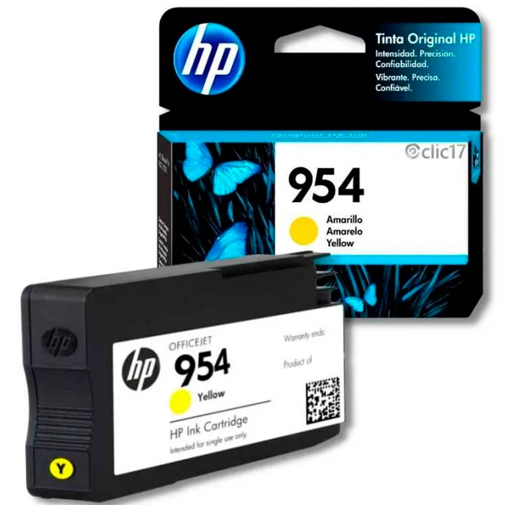 Tinta HP Amarillo(954) 7740,8210,8216,8218,8710,8720,8730,8740