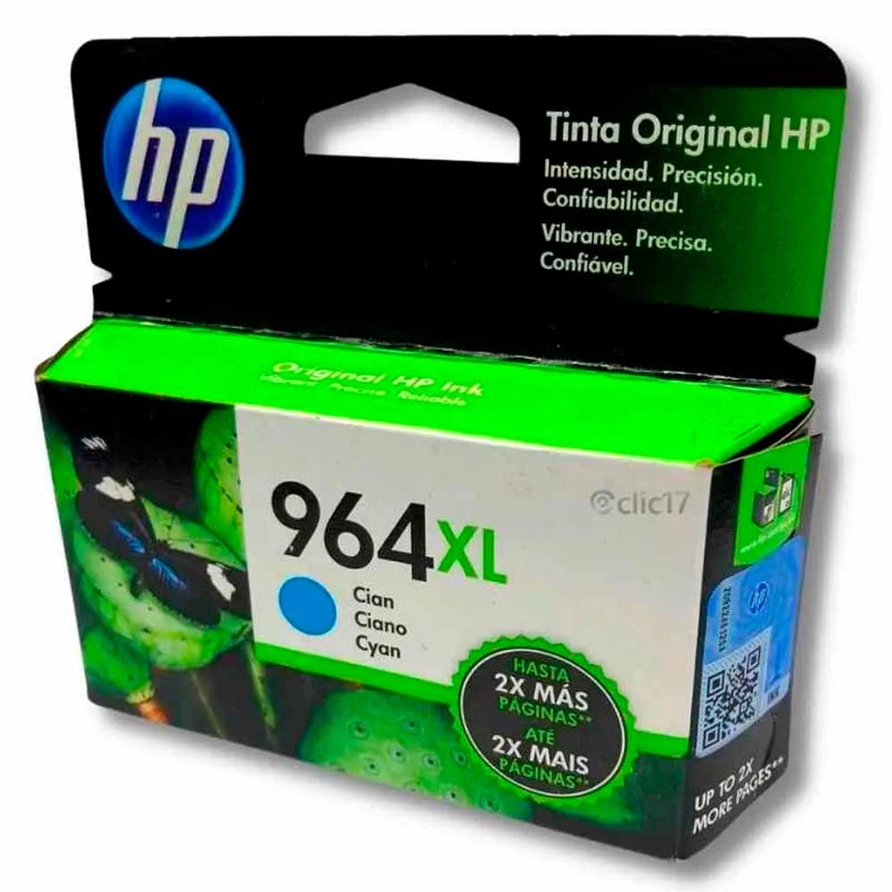 Cartucho HP Cyan (964XL) 9010,9016,9018,9020