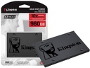Unidad de estado sólido Kingston SSD Now A400 960 GB interno 2.5" SATA 6Gb/s