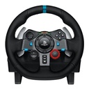 Juego de volante y pedales Logitech G923 Racing, cableado, para PC, Sony PlayStation 4, Sony PlayStation 5 Color Negro