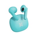 Audífonos Inalámbricos - Klip Xtreme - KTE-007AQ - Para Audio en casa/ Electrónicos portables  / Para Tablet / Para Telefono Celular - inalambrico - Touch - 26Hrs Aqua