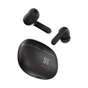 Auriculares Inalámbricos Klip Xtreme - KTE-750BK - Para Home audio / Para Portable electronics / Para Tablet / Para Cellular phone - Wireless - ANC - 26hrs - Negro