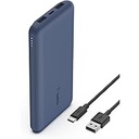 Cargador portátil Belkin - 15 vatios - Lithium 3 conectores de salida (USB, 24 pin USB-C) - 20000 mAh USB-A x2 USB-C BL