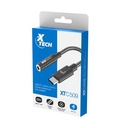 Adaptador USB-C a Conector 3,5mm Hembra para Audífonos - Negro