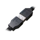 Cable USB Xtech 4 pin USB Ty pe A 4 pin USB Type A USB 2.0 Macho a Hembra 1.8 m Color Negro