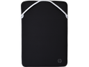 HP - Funda para portátil - 14.1" - Negro plateado - Protector reversible