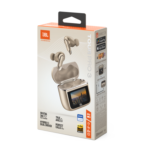 JBL Tour - Pro 3. - Headphones - True wireless Black