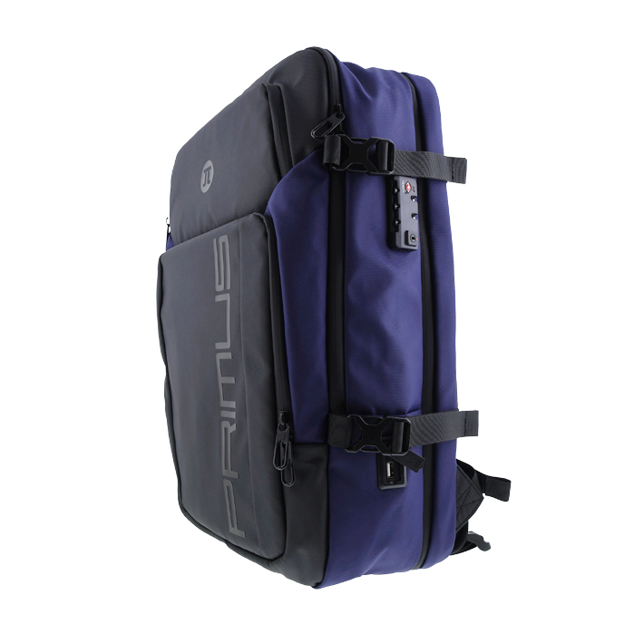 Primus Gaming - Notebook carrying backpack - 17" - 100% polyester - black and purple