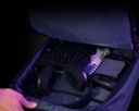 Primus Gaming - Notebook carrying backpack - 17" - 100% polyester - black and purple