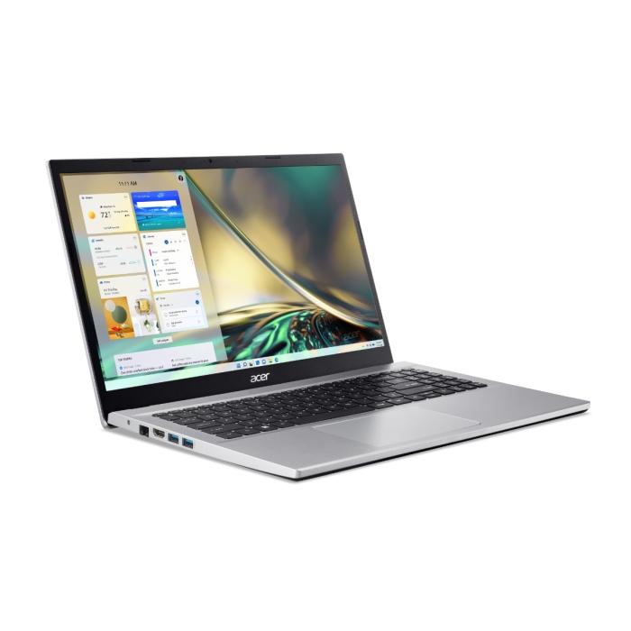 Laptop Acer A3 - Notebook - 15" - Intel Core i5 I5-1235U - 8 GB - 512 GB SSD - Windows 11 Home - Silver - Spanish - 1-year warranty