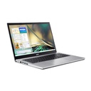 Laptop Acer A3 - Notebook - 15" - Intel Core i5 I5-1235U - 8 GB - 512 GB SSD - Windows 11 Home - Silver - Spanish - 1-year warranty