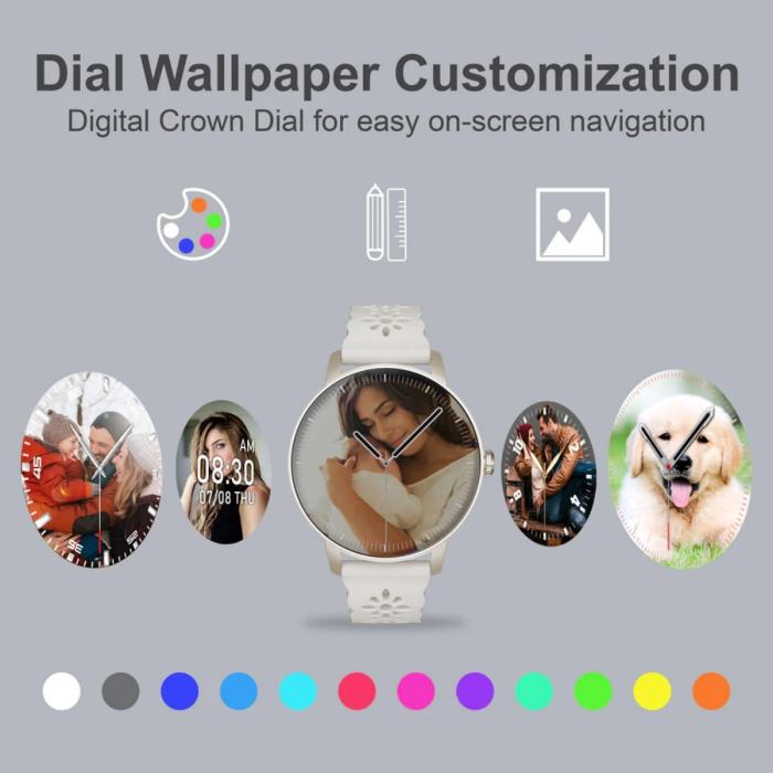 Skeiwatch ARGOM C30 Resistente al polvo y al agua IP67 Con Micrófono integrado para llamadas telefónicas Color Beige