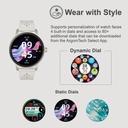 Skeiwatch ARGOM C30 Resistente al polvo y al agua IP67 Con Micrófono integrado para llamadas telefónicas Color Beige