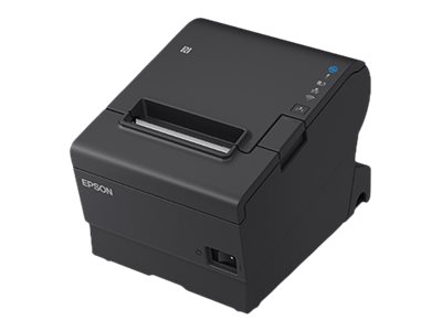 TM-T88VII - Impresora de recibos - línea térmica - Rollo (7,95 cm) - 180 ppp - hasta 500 mm/segundo - USB, LAN - cortador - negro
