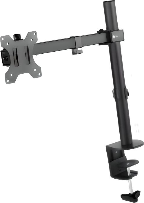 Montaje para LCD KPM-300 plástico, acero de alta calidad, negro, tamaño de pantalla: 13"-32" - montable en escritorio