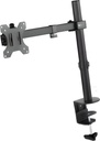 Montaje para LCD KPM-300 plástico, acero de alta calidad, negro, tamaño de pantalla: 13"-32" - montable en escritorio