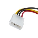 Cable Xtech de Sata a Molex 15cm  XTC-310
